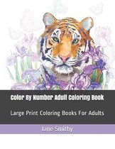 Color By Number Adult Coloring Book