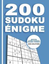 200 Sudoku nigme - Moyen Livre Puzzle Grand Format - Avec Solutions