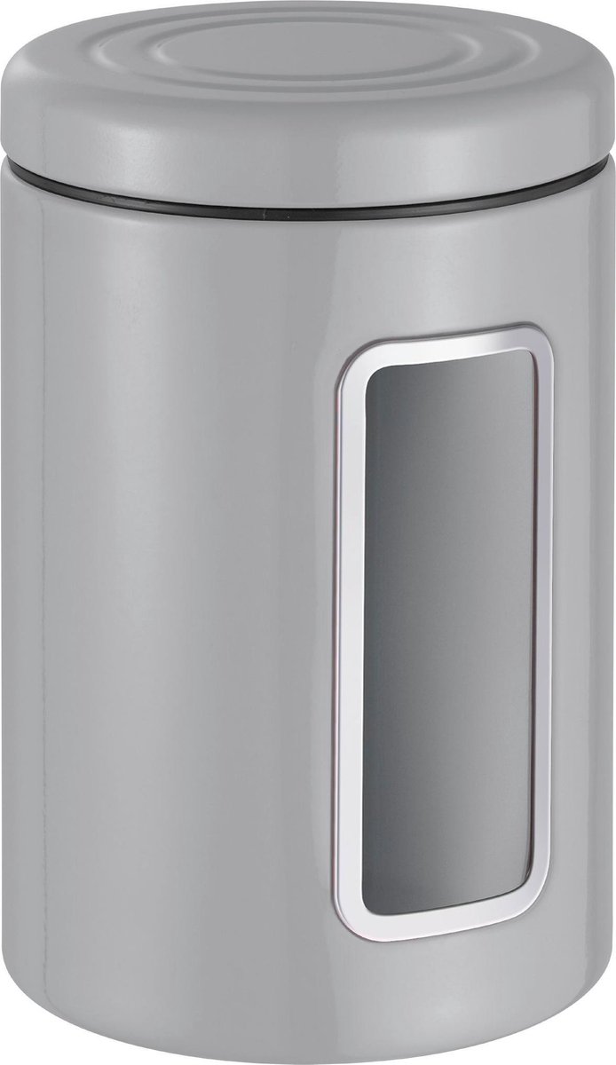 Wesco - Voorraadbus met venster - 2.0 liter - Cool Grey