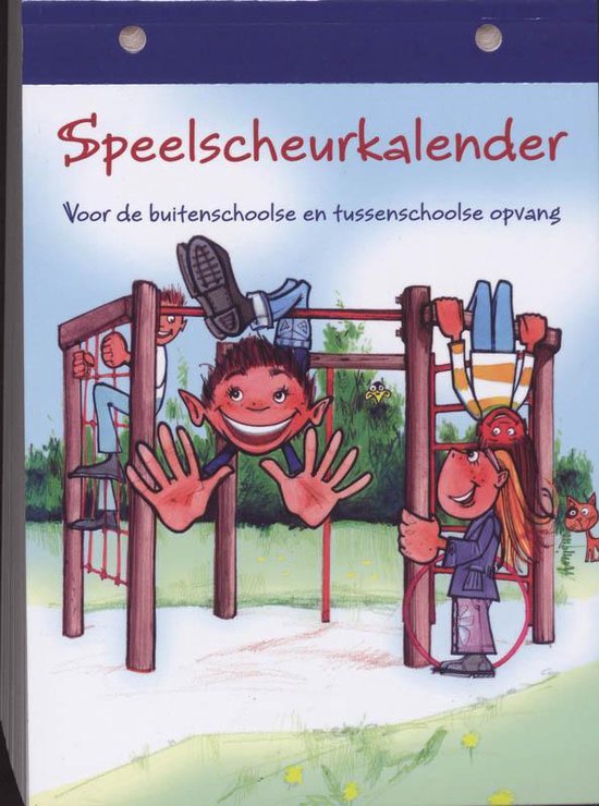 Cover van het boek 'Speelscheurkalender' van Martine Borgdorff