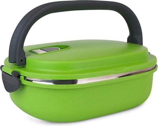 Riskant als resultaat wetenschapper Vannons - Lunchbox - Warmhoudbakje - Lunchbox voor warme gerechten -  Bewaarbakje - Met... | bol.com