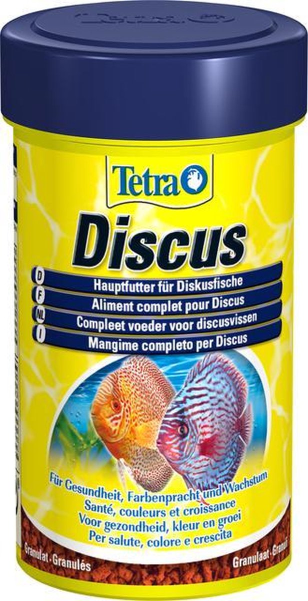 Tetra colour discus kweekvoer 250ml