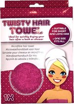 Microvezel Haarhandoek - Douche - Microvezel handdoeken - One Size - Roze