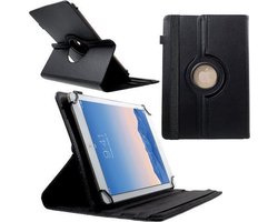 360 Rotating Book Case Universele Tablethoes - Geschikt voor Medion LifeTab P9702 - Zwart