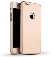 iPaky Hoesje en Screenprotector iPhone 6, 6S - Goud