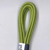 75cm - mojito groen - dunne ronde wax veter - 2.5mm