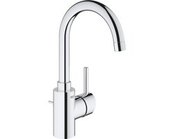 GROHE Concetto wastafelkraan L-size - Met waste - Hoge draaibare uitloop - Chroom