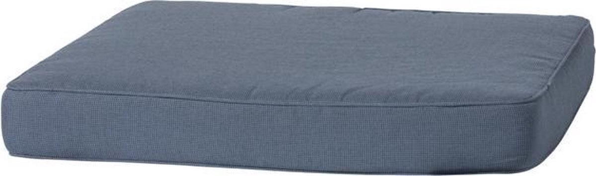 Madison loungekussen met ribpatroon in grijs, afmeting 60x60 cm, van het merk Madison.