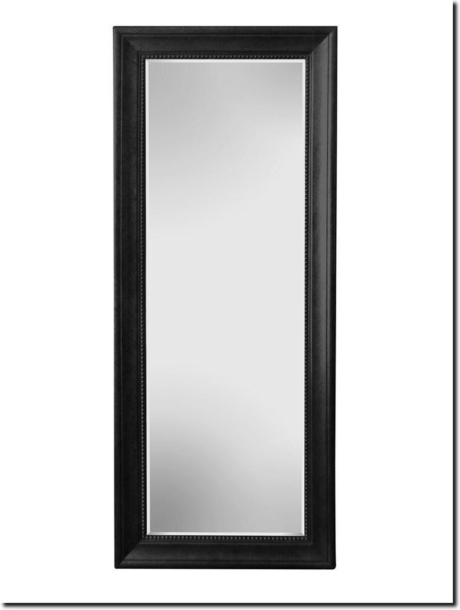 Grote Staande Spiegel Nino Zwart 95x195cm |
