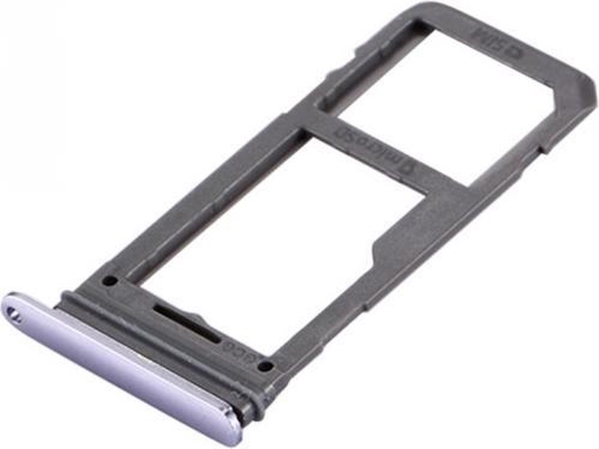 mobtsupply Simkaart houder Grijs Geschikt voor Samsung Galaxy S8 SM-G950F / G955F