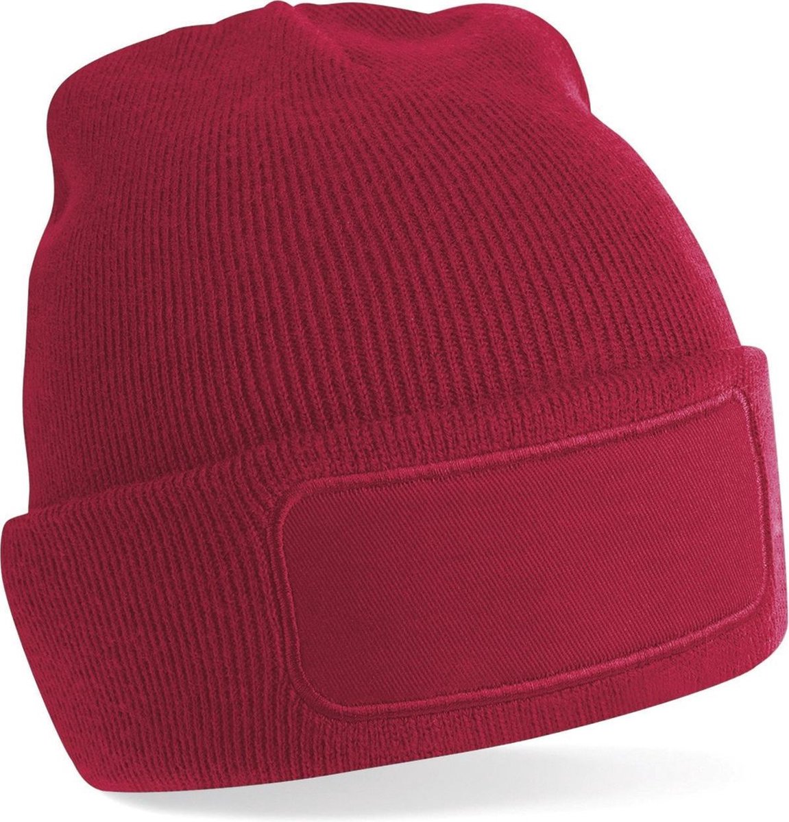 Beechfield Beanie Rood Printer