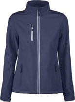 Printer Softshell Jas Vert Lady 2261050 Marine - Maat XS