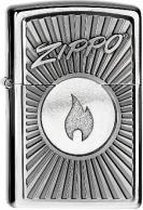 Zippo aansteker Logo with Flame