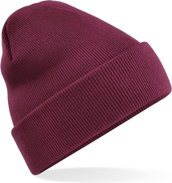 Beechfield Original Cuffed Beanie Burgundy