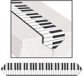 Piano toetsen tafelloper
