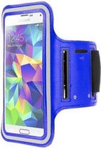 Samsung Galaxy S6 Edge sports armband case Donker Blauw Dark Blue