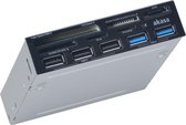Akasa AK-ICR-17 Intern USB 3.0 Grijs geheugenkaartlezer