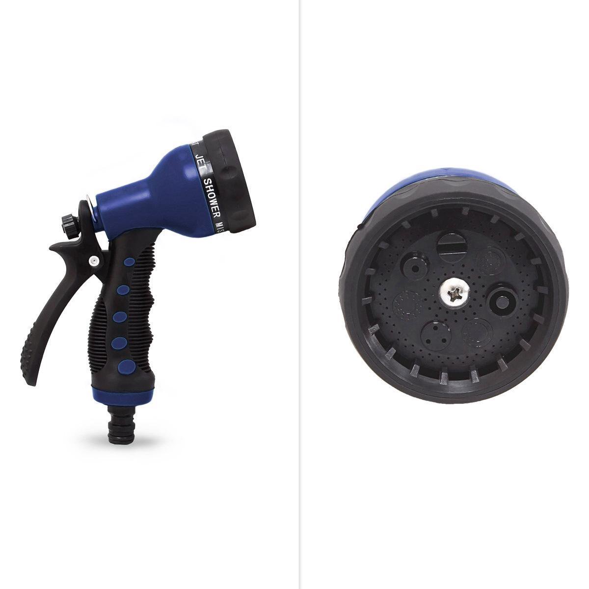 relaxdays Flexibele tuinslang + douchekop Slang tuin Sproeikop