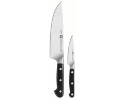 ZWILLING Pro 2-delige messenset – Zwart