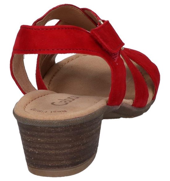"Rode Sandalen Gabor Best Fitting "