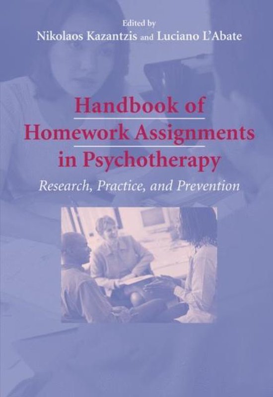 Handbook of Homework Assignments in Psychotherapy - cover