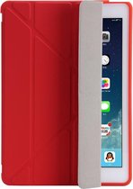 Shop4 - iPad Air (2013) Hoes - Origami Smart Book Cover Rood