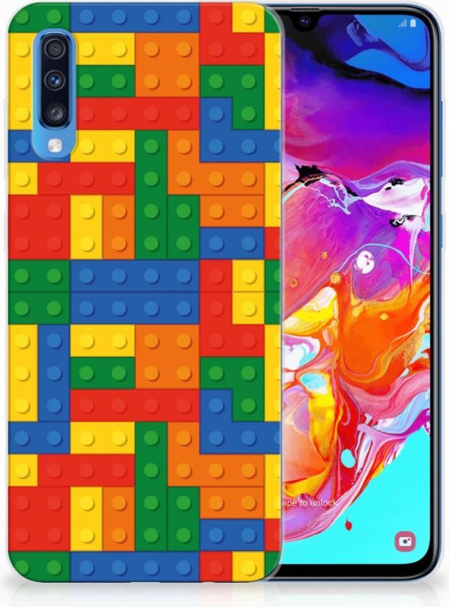 Samsung Galaxy A70 TPU bumper Blokken