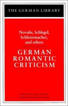 German Romantic Criticism