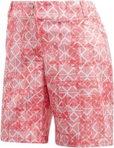 Adidas Golfbroek Kort Dames Rood Maat 42