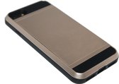 Passenhouder kunststof hoesje goud iPhone SE (2020)/ 8/ 7
