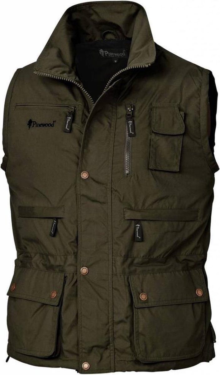 Pinewood New Tiveden/Wildmark Vest - Dark Olive (9288)