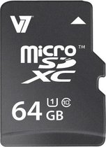 V7 VAMSDX64GUHS1R-2N flashgeheugen 64 GB MicroSDXC Klasse 10