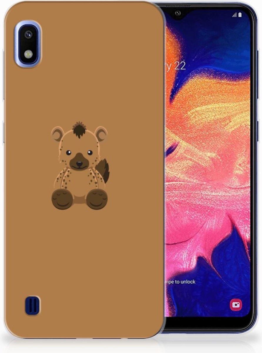 Samsung Galaxy A10 Telefoonhoesje met Naam Baby Hyena