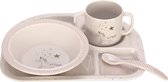 Lässig Eet Set Melamine-Silicone More Magic Horse