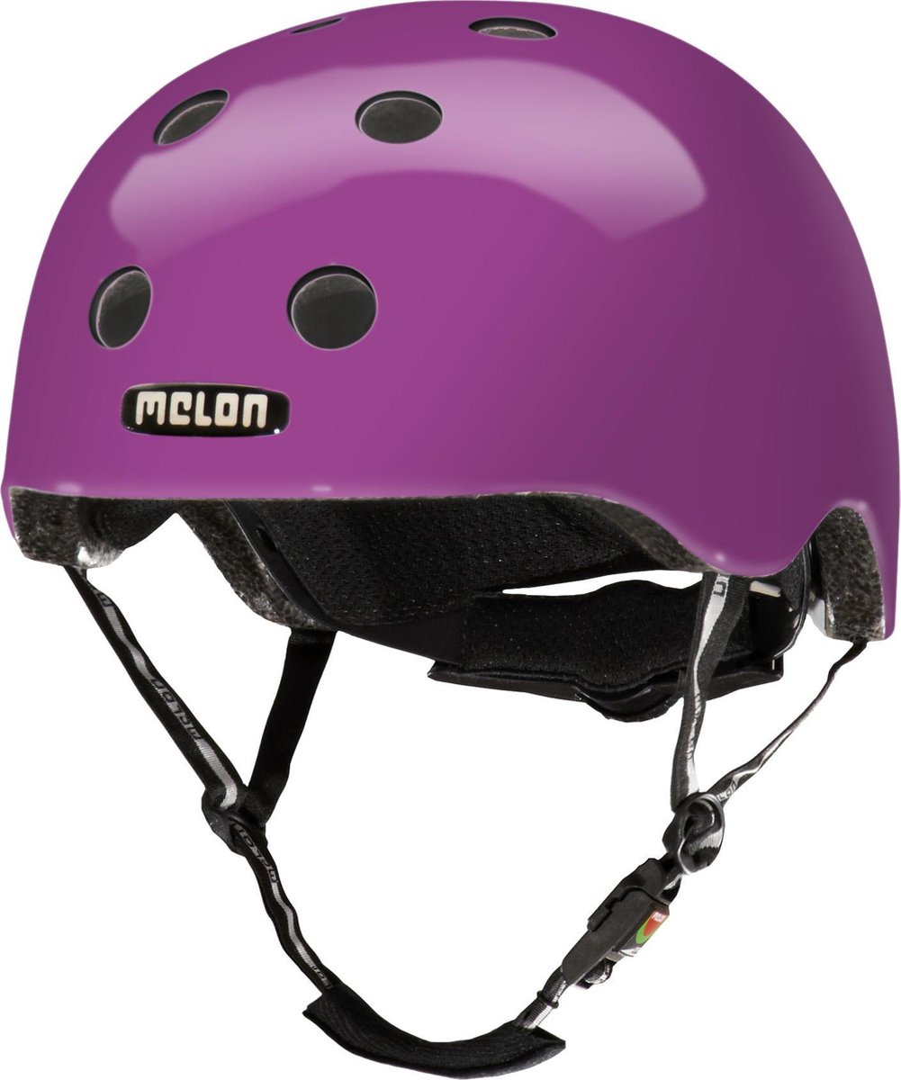 Melon Rainbow Purple Fietshelm - Maat XXS-S (46-52cm) - Paars