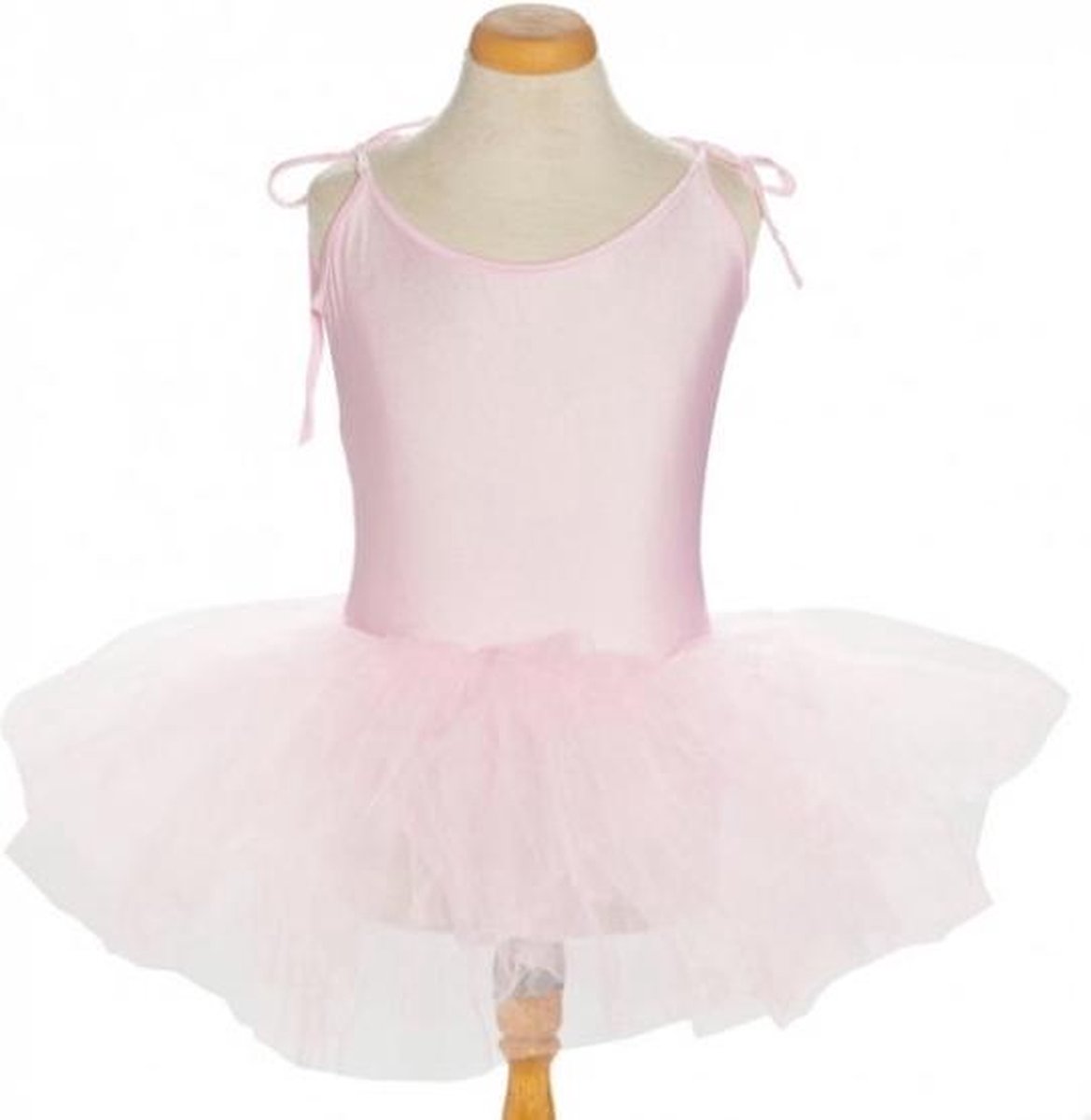 Balletpakje met Tutu - Licht roze - Ballet - Maat 98/104 (8) prinsessen  verkleed... | bol.com