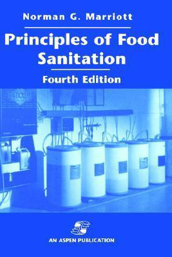 Principles of Food Sanitation - cover