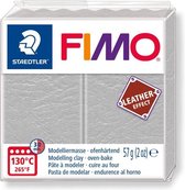 Fimo Leathereffect Boetseerklei Duifgrijs 8010-809