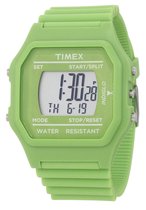 Timex T8 Jumbo T2N245 Horloge - Kunststof - Groen - Ø 49.5 mm