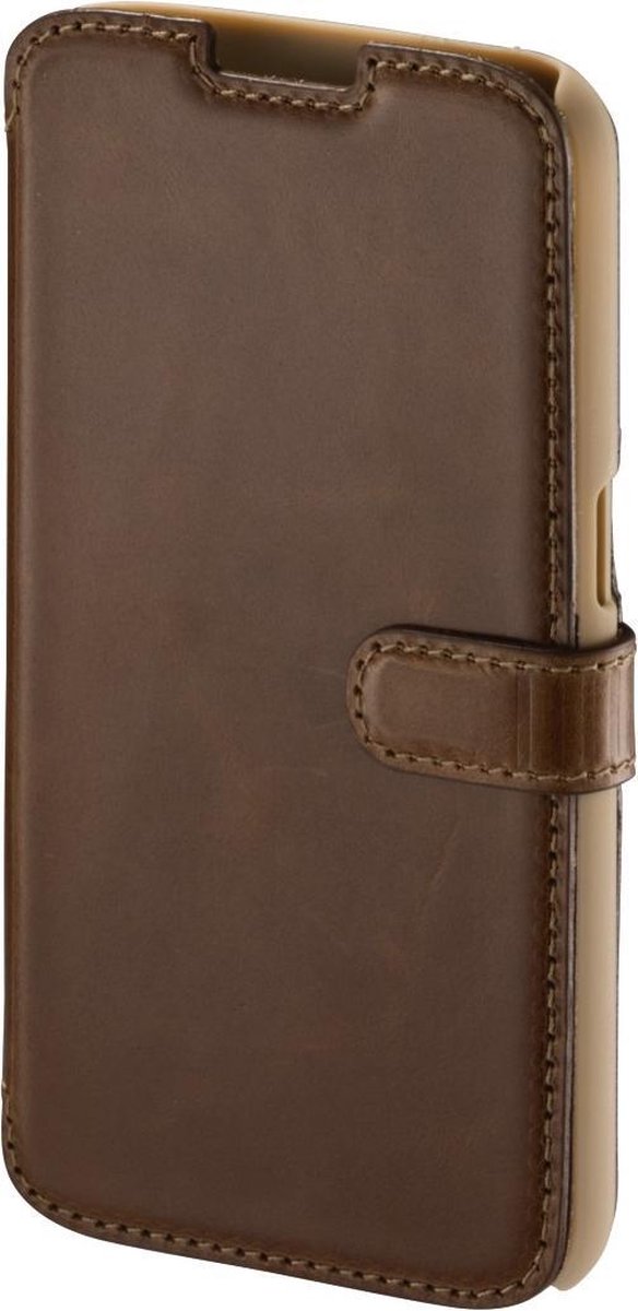 Hama Portfolio Prime - Book Case - Geschikt voor Galaxy S7 - Bruin