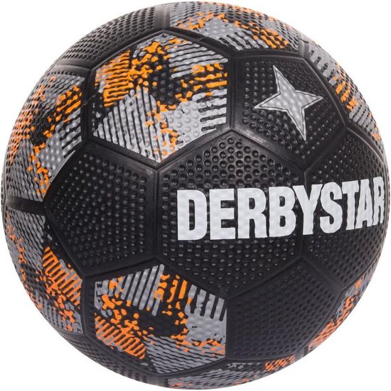Derbystar VoetbalKinderen en volwassenen - zwart/grijs/oranje - Derbystar