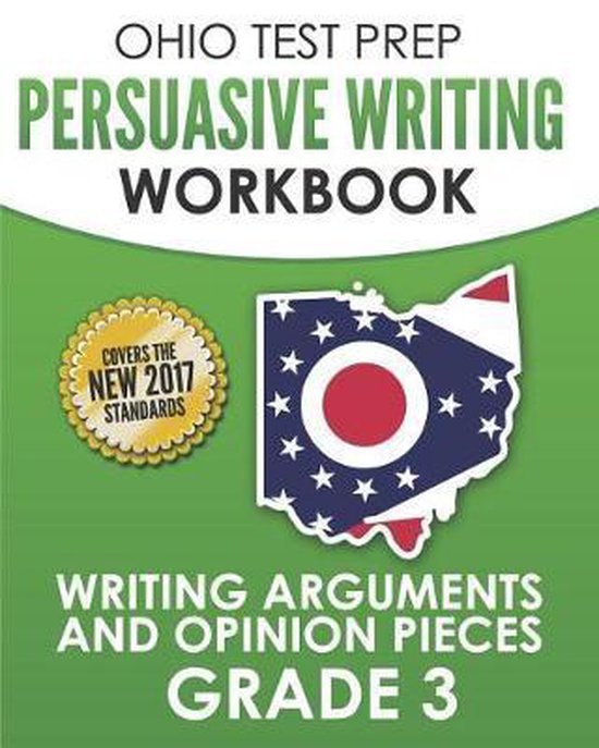 OHIO TEST PREP Persuasive Writing Workbook Grade 3 - cover