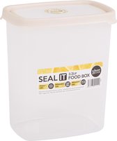 Wham Seal It Vershouddoos - Rechthoekig - 3,2 Liter - Set van 2 Stuks - Creme