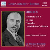 London Philharmonic Orchestra, Sir Thomas Beecham - Sibelius: Symphony No.4/En Saga/Finlandia (CD)