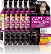 Loreal Paris Casting Creme Gloss 100 Black Caviar Voordeelverpakking