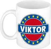 Viktor naam koffie mok / beker 300 ml  - namen mokken
