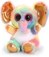 Keel Toys Animotsu Rainbow Rose Gold Elephant - 15cm