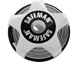 SAFEMAN - Kinderwagen slot - Mountainbike & Racefiets Compact & Multifunctioneel - Wit