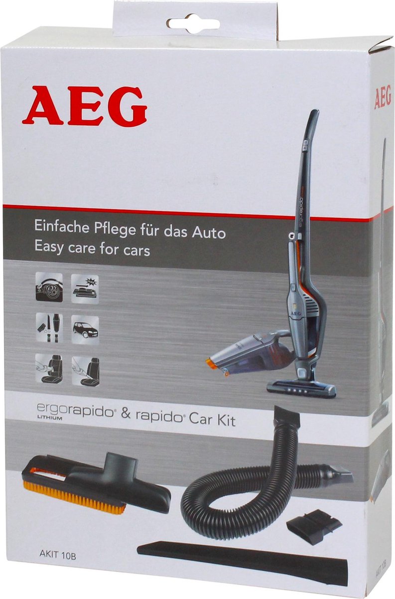 AEG stofzuigerset voor de auto, bestaand uit 5 mondstukken - AKIT10B Car Kit: Rapido & CX7