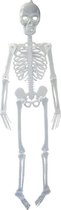 Halloween Glow in the dark hangend skelet figuur 150 cm - Halloween/horror thema hangdecoratie